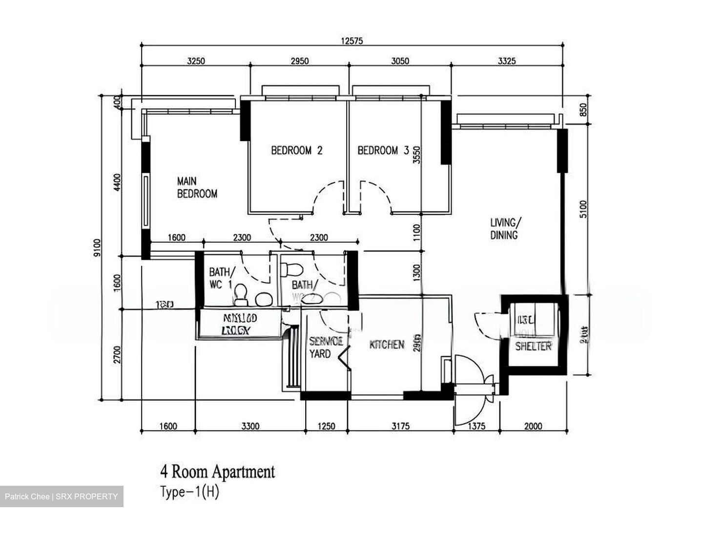Blk 473A Hougang Parkedge (Hougang), HDB 4 Rooms #574422051